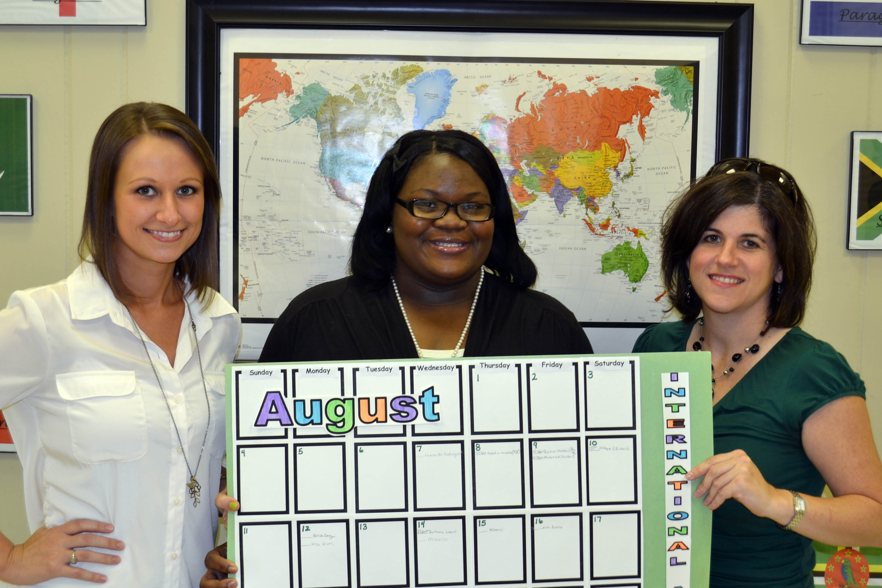 Student Success Center staff serve as mentors to international students. 